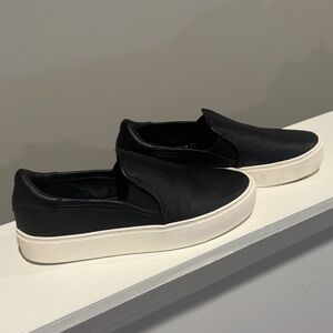 UGG Black and White Women's Slip-On Sneakers